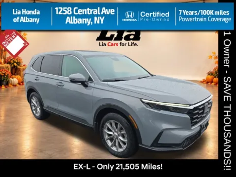 Silver 2024 Honda CR-V EX-L for sale in Albany, NY