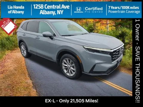 Silver 2024 Honda CR-V EX-L for sale in Albany, NY