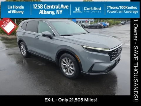 Silver 2024 Honda CR-V EX-L for sale in Albany, NY