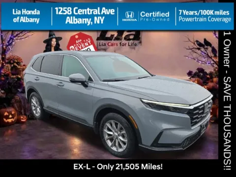 Silver 2024 Honda CR-V EX-L for sale in Albany, NY