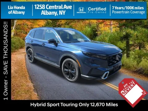 Blue 2024 Honda CR-V Hybrid Sport Touring for sale in Albany, NY