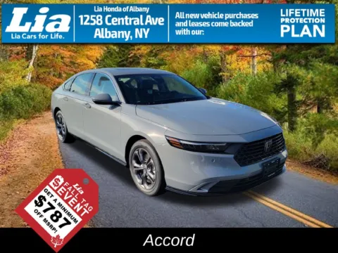 Gray 2026 Honda Accord Hybrid EX-L for sale in Albany, NY