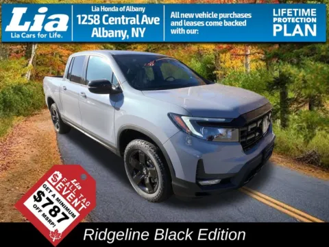 Gray 2026 Honda Ridgeline Black Edition for sale in Albany, NY