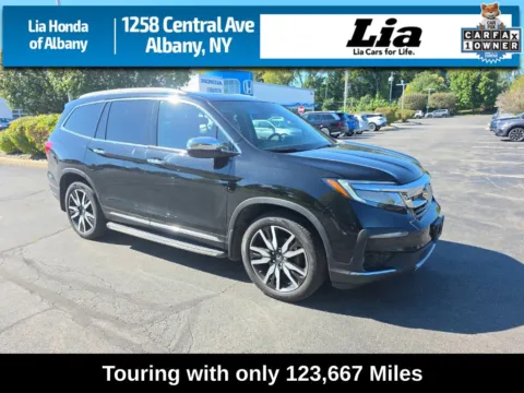 Black 2021 Honda Pilot Touring for sale in Albany, NY