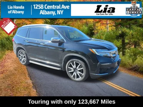 Black 2021 Honda Pilot Touring for sale in Albany, NY