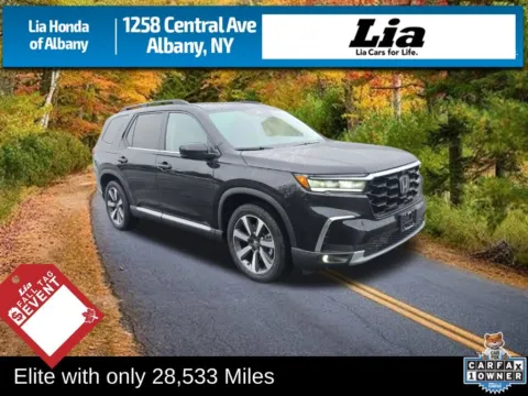 Black 2025 Honda Pilot Elite for sale in Albany, NY