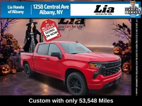 Red 2024 Chevrolet Silverado 1500 Custom for sale in Albany, NY