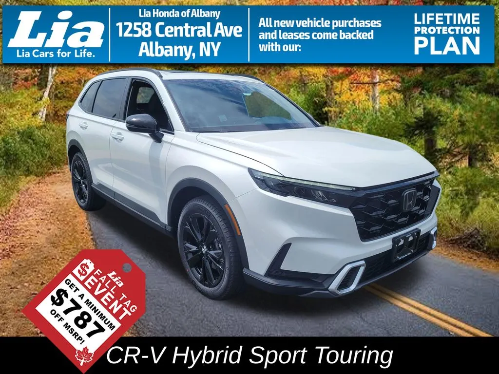 White 2027 Honda CR-V Hybrid Sport Touring for sale in Albany, NY