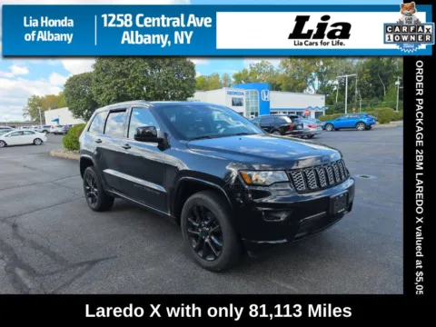 Black 2021 Jeep Grand Cherokee Laredo X for sale in Albany, NY