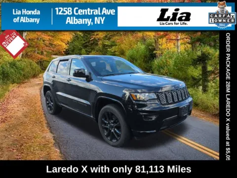 Black 2021 Jeep Grand Cherokee Laredo X for sale in Albany, NY