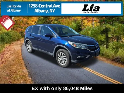 Black 2015 Honda CR-V EX for sale in Albany, NY
