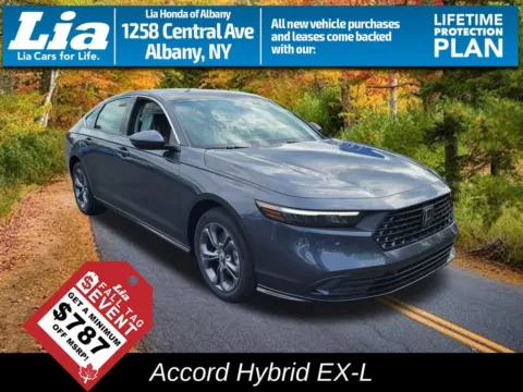Gray 2026 Honda Accord Hybrid EX-L for sale in Albany, NY
