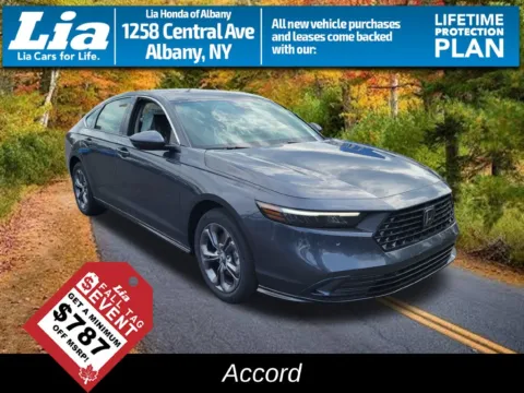 Gray 2026 Honda Accord Hybrid EX-L for sale in Albany, NY