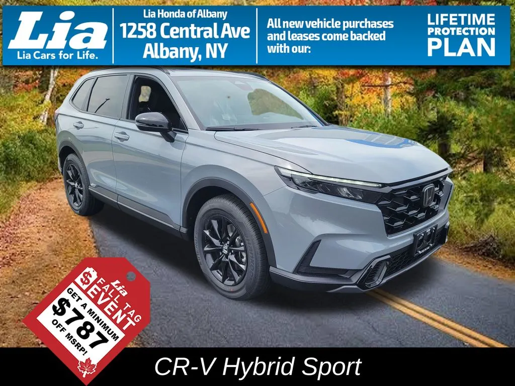 Gray 2027 Honda CR-V Hybrid Sport for sale in Albany, NY