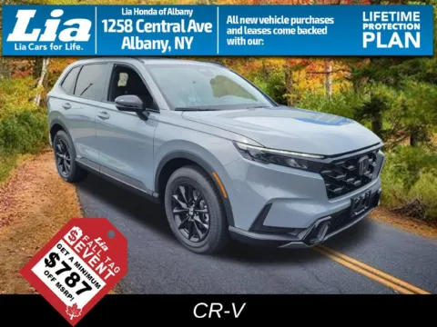 Gray 2027 Honda CR-V Hybrid Sport for sale in Albany, NY