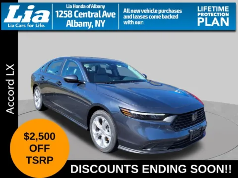 Gray 2026 Honda Accord LX for sale in Albany, NY