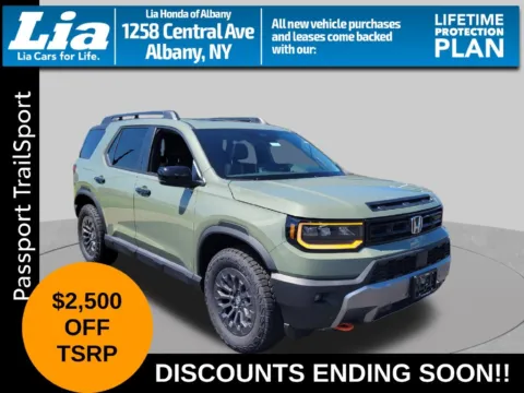 Green 2026 Honda Passport TrailSport for sale in Albany, NY