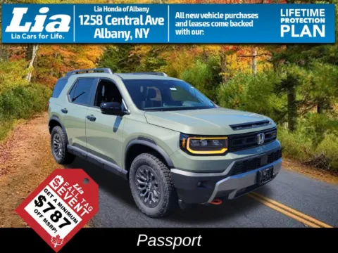 Green 2026 Honda Passport TrailSport for sale in Albany, NY