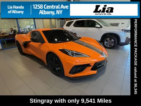 Orange 2022 Chevrolet Corvette Stingray for sale in Albany, NY