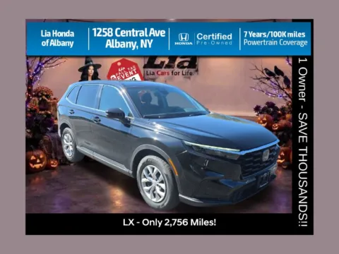 Black 2026 Honda CR-V LX for sale in Albany, NY
