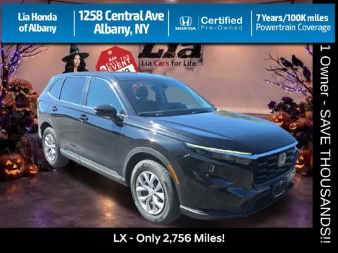 Black 2026 Honda CR-V LX for sale in Albany, NY