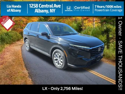 Black 2026 Honda CR-V LX for sale in Albany, NY