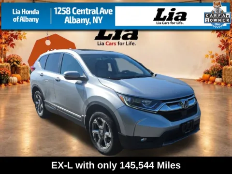Silver 2017 Honda CR-V EX-L for sale in Albany, NY
