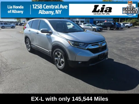 Silver 2017 Honda CR-V EX-L for sale in Albany, NY