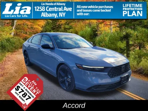 Gray 2026 Honda Accord Hybrid Sport-L for sale in Albany, NY