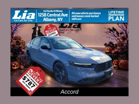Gray 2026 Honda Accord Hybrid Sport-L for sale in Albany, NY