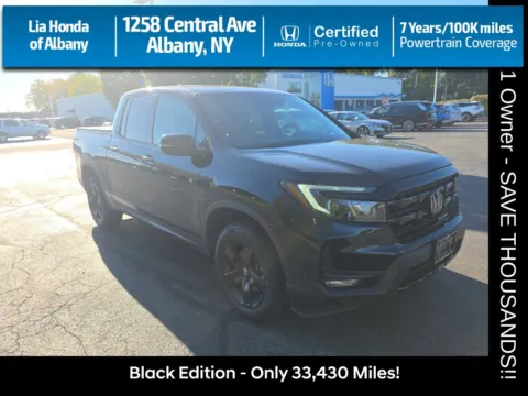 Blue 2024 Honda Ridgeline Black Edition for sale in Albany, NY
