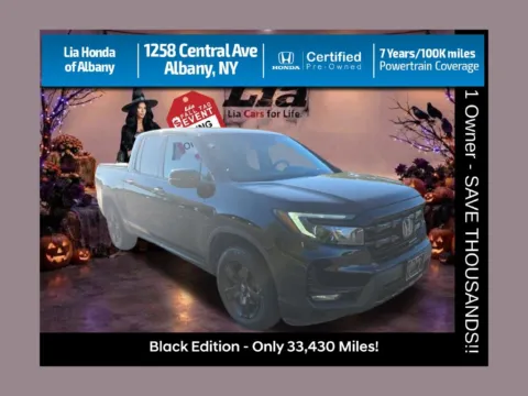 Blue 2024 Honda Ridgeline Black Edition for sale in Albany, NY