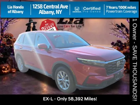 Red 2024 Honda CR-V EX-L for sale in Albany, NY
