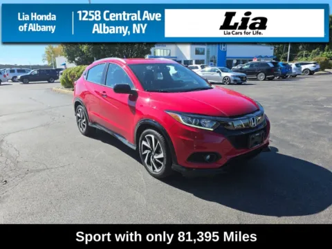 Red 2020 Honda HR-V Sport for sale in Albany, NY