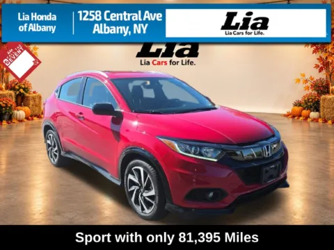 Red 2020 Honda HR-V Sport for sale in Albany, NY
