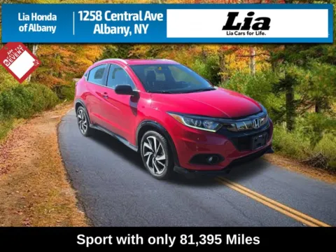 Red 2020 Honda HR-V Sport for sale in Albany, NY