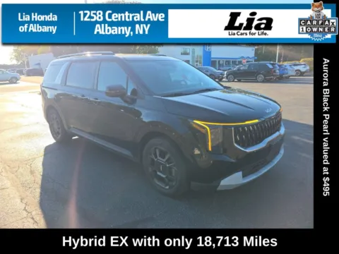 Black 2025 Kia Carnival Hybrid EX for sale in Albany, NY