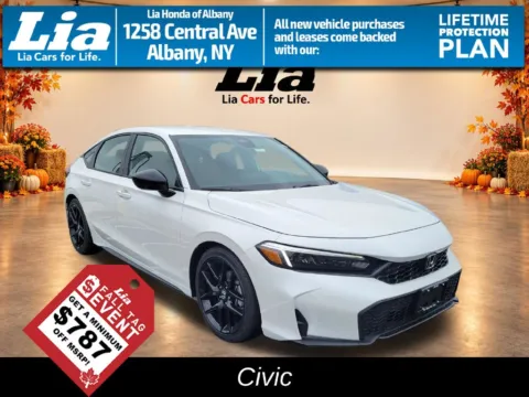White 2026 Honda Civic Sport for sale in Albany, NY