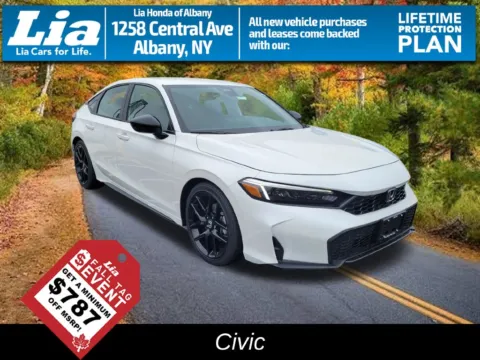 White 2026 Honda Civic Sport for sale in Albany, NY
