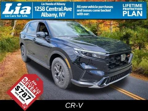 Black 2026 Honda CR-V Hybrid TrailSport for sale in Albany, NY