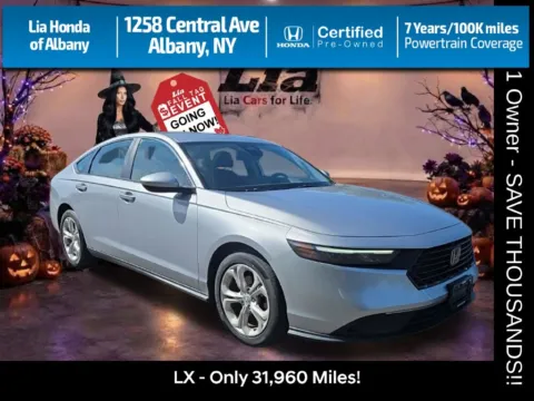 Silver 2023 Honda Accord LX for sale in Albany, NY
