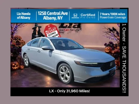 Silver 2023 Honda Accord LX for sale in Albany, NY