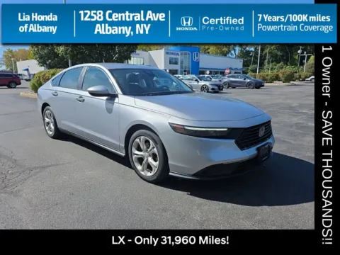 Silver 2023 Honda Accord LX for sale in Albany, NY