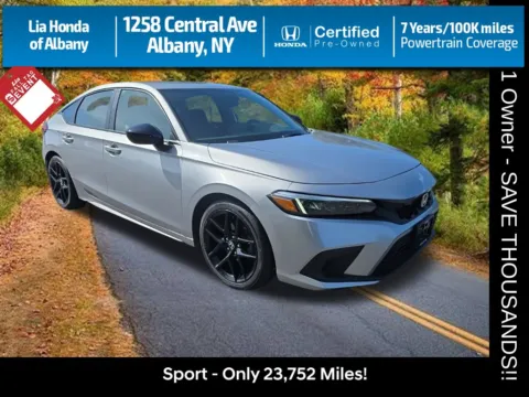 Gray 2023 Honda Civic Sport for sale in Albany, NY