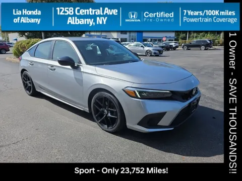 Gray 2023 Honda Civic Sport for sale in Albany, NY