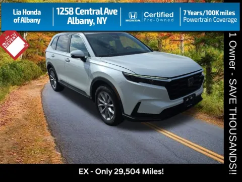 White 2024 Honda CR-V EX for sale in Albany, NY