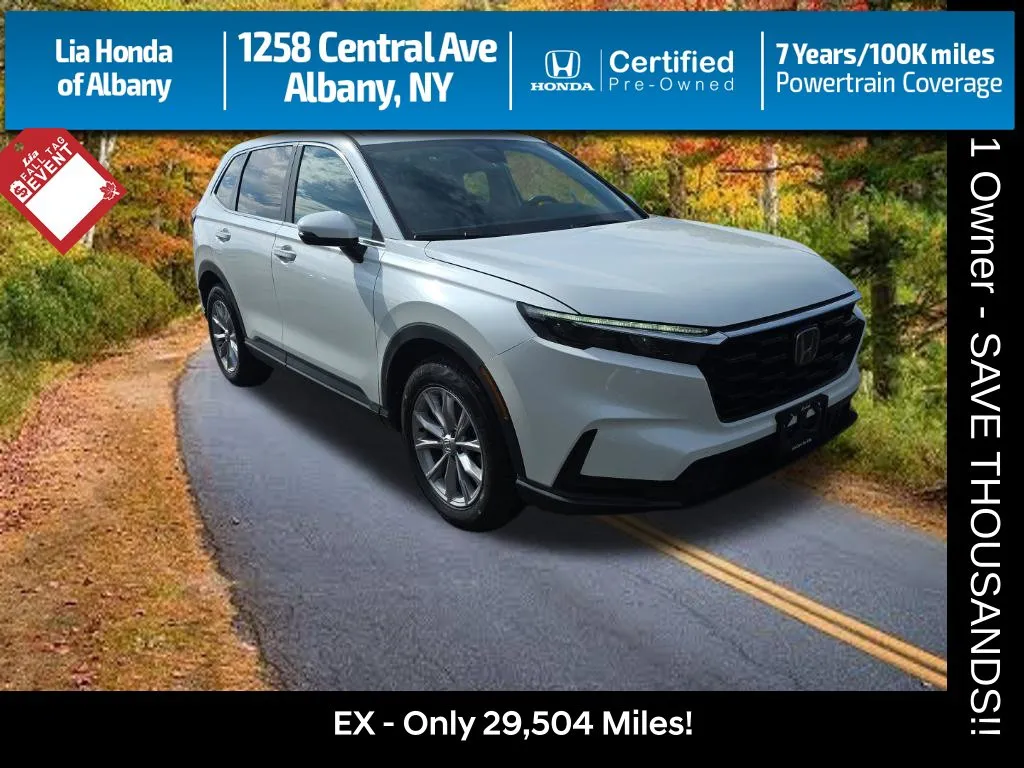 White 2024 Honda CR-V EX for sale in Albany, NY