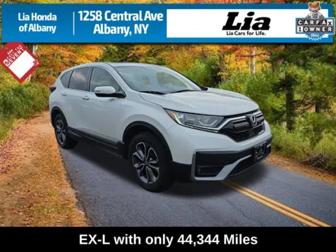 White 2020 Honda CR-V EX-L for sale in Albany, NY