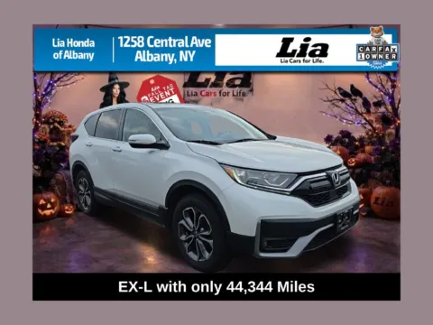 White 2020 Honda CR-V EX-L for sale in Albany, NY