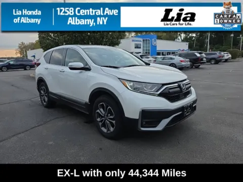 White 2020 Honda CR-V EX-L for sale in Albany, NY